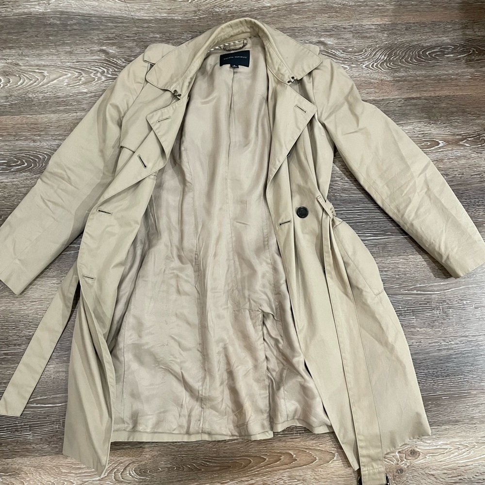 BANANA REPUBLIC TRENCH COAT S